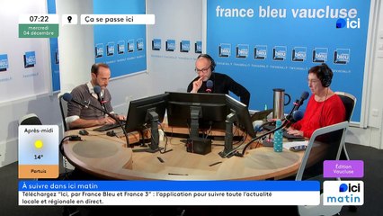 04/12/2024 - ICI Matin France Bleu Vaucluse en vidéo