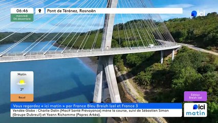 04/12/2024 - ICI Matin France Bleu Breizh Izel en vidéo