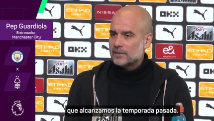 Guardiola se reivindica y dice que el City "no está lejos del Arsenal"