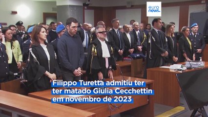 Pena de prisão perpétua para estudante que matou ex-namorada em Itália