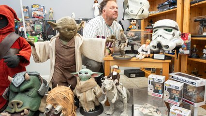 Star Wars fan who changed name to Luke Skywalker sells vast collection of toys