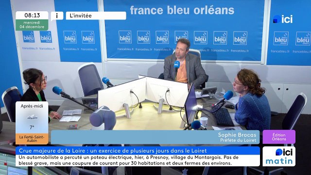 FB Orléans : L'invité d'ICI Matin - Sophie Brocas préfète du Loiret