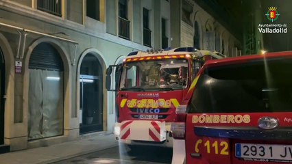 Incendio en el teatro Lope de Vega.