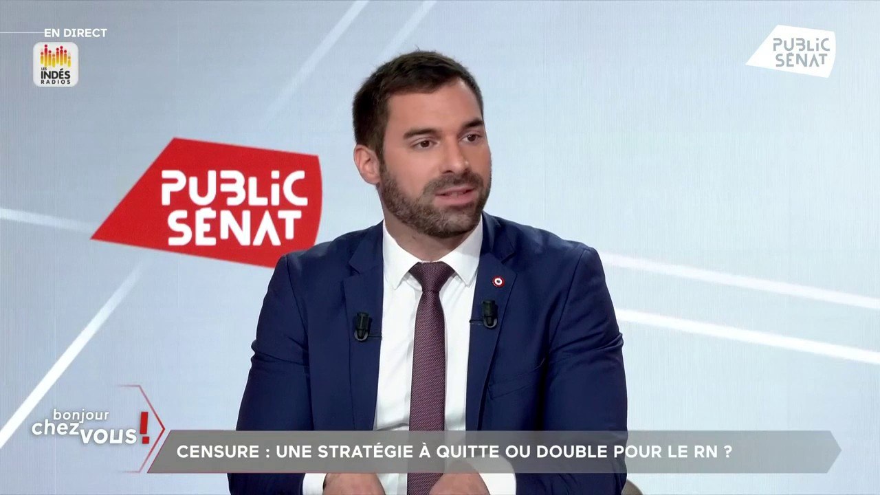 « Nous n’appelons pas à la démission d’Emmanuel Macron », affirme Julien Odoul porte-parole du RN
