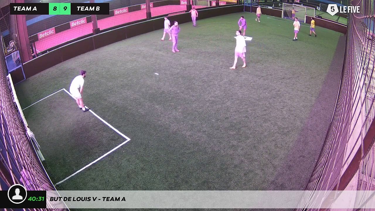 But de Louis V - Team A