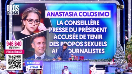 Anastasia Colosimo accusée de tenir des propos sexuels aux journalistes