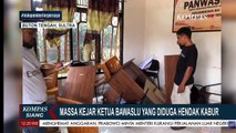 Aksi Warga  Kejar Ketua Bawaslu Hingga ke Area Hutan di Buton, Tuntut Pencoblosan Ulang