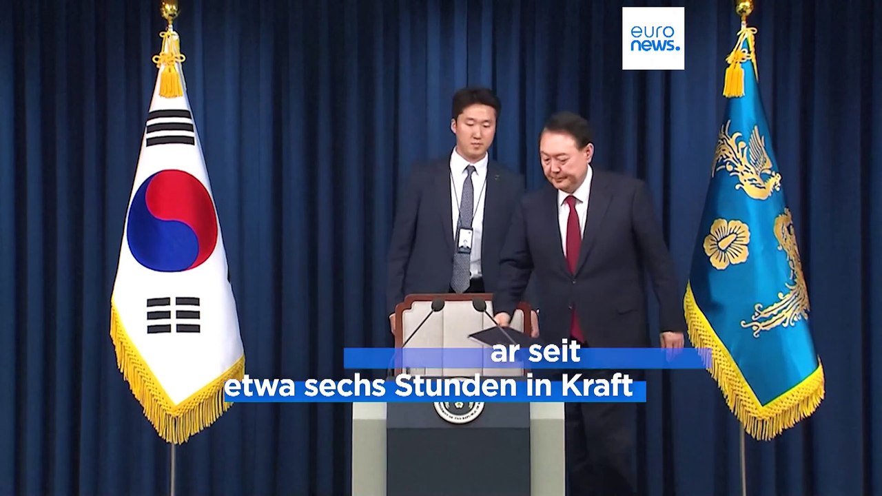 Kriegsrecht in Südkorea aufgehoben - Nun droht Amtsenthebungsverfahren