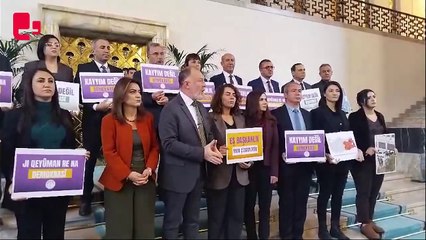 DEM Parti’den kayyımlara karşı Meclis’te ‘demokrasi nöbeti’...