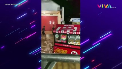 Momen Ngeri Banjir Dahsyat Kepung Sukabumi
