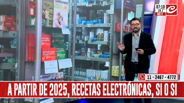 Chau papel: a partir del 2025 las farmacias solo trabajarán con recetas electrónicas
