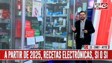 Chau papel: a partir del 2025 las farmacias solo trabajarán con recetas electrónicas