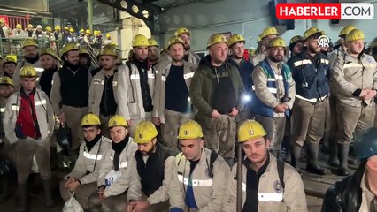 Zonguldak'ta Maden İşçileri Zorlu Şartlarda Çalışıyor