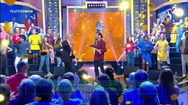 Benoît, nouveau maestro de N'oubliez pas les paroles . France 2