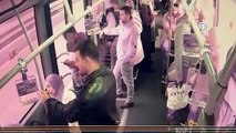 Rögar kapağı metrobüsün kapısını kırdı, yolcu yola düştü