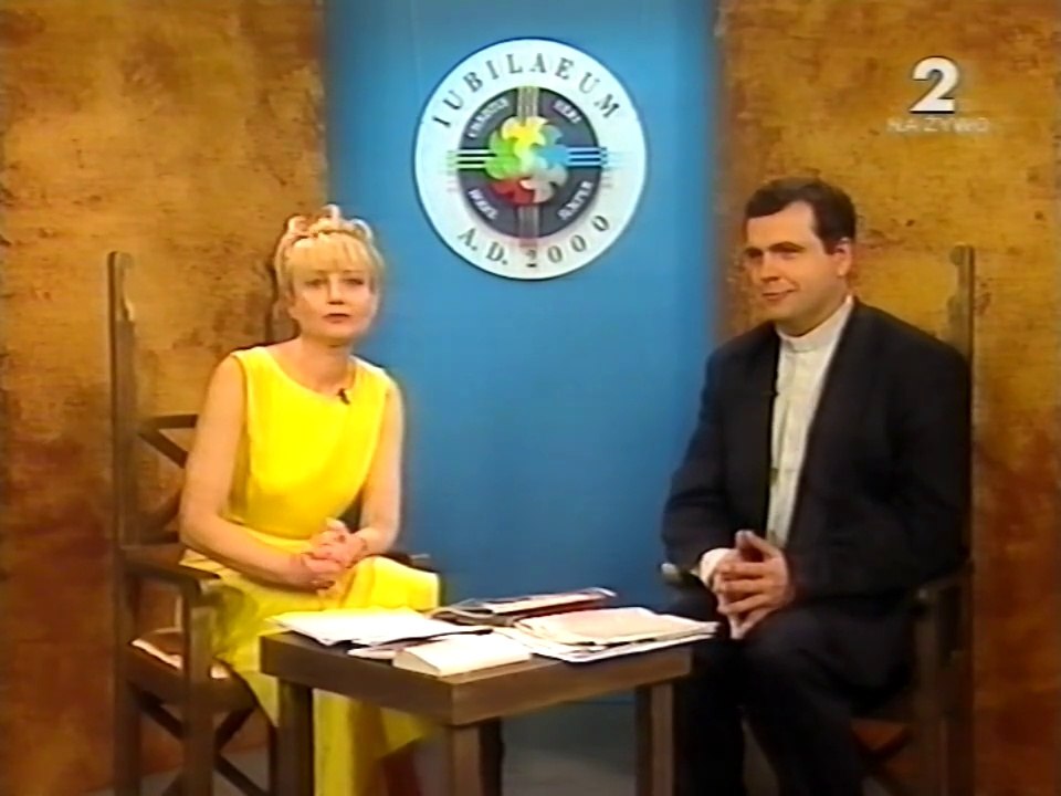 2 - Studio i fragment bloku reklamowego - 30.04.2000