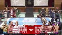 タイガーマスク & 本間 朋晃 & 海野 翔太 vs BUSHI & 辻 陽太 & 鷹木 信悟: 新日本プロレス NJPW WORLD TAG LEAGUE 2024（2024年12月4日）