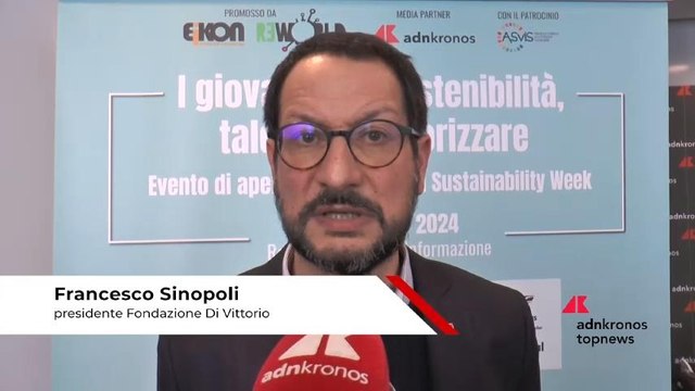 Sostenibilità sociale, Sinopoli (Fondazione Di Vittorio): “Giovani attenti a sostenibilità perché percepiscono i rischi”