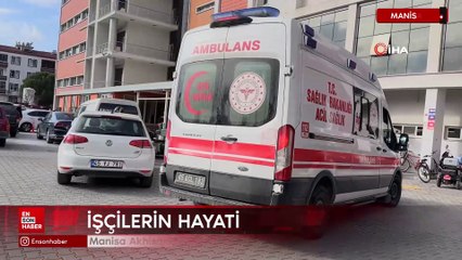 Manisa Akhisar'da süt fabrikasında kaza: Sıcak süt devrildi