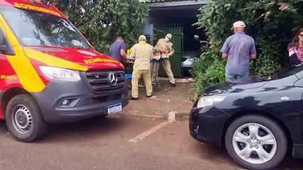 Homem bate a cabeça contra portão e é socorrido pelo Siate no Morumbi