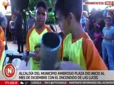 Miranda | Pueblo de Guarenas dan la bienvenida a la navidad con encendido de luces decembrinas