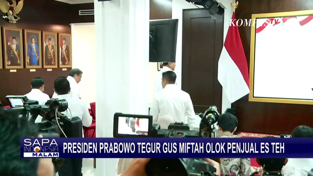 Viral Gus Miftah Olok-Olok Penjual Es Teh, Begini Tanggapan Pihak Istana