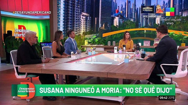 Susana Giménez ninguneó a Moria Casán: No sé qué dijo