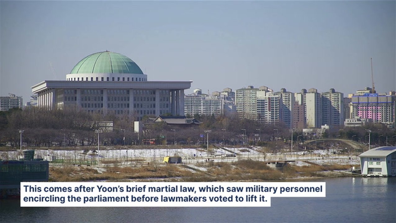 South Korean President Yoon Suk Yeol Faces Impeachment Demands After Brief Martial Law, Opposition Calls It a 'Grave Act of Rebellion'