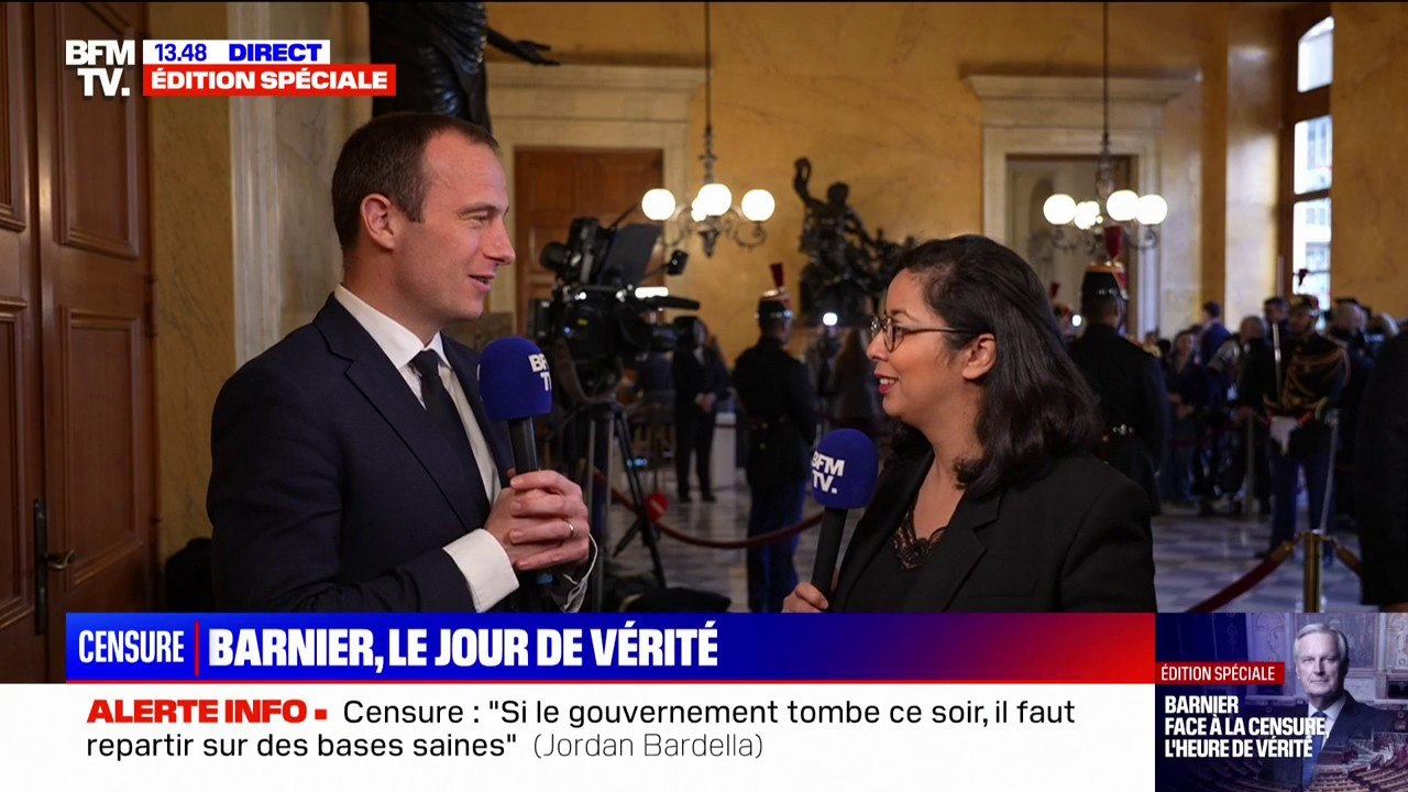 Depuis 2017, "des miracles j'en ai vu très peu donc aujourd'hui je suis très inquiet pour mon pays", affirme Fabien Di Filippo (LR)