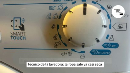 El programa de lavado que nadie usa y que me enseñó el técnico de la lavadora: la ropa sale ya casi seca