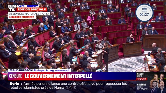 Maud Bregeon, porte-parole du gouvernement: Dans quelques heures, nous assisterons à une convergence des luttes entre des ingénieurs du chaos