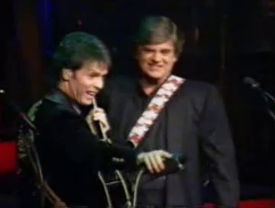 Cliff Richard & Phil Everly at Hit List Concert