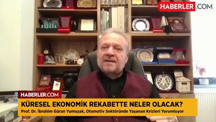 Prof. Dr. İbrahim Güran Yumuşak otomotiv sektöründe rekabetin kızışacağını, Togg'u zor günlerin beklediğini söyledi