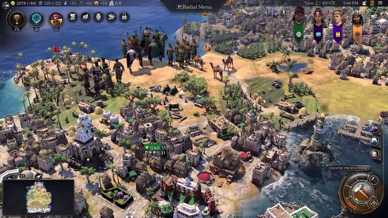 Sid Meier’s Civilization VII - il trailer gameplay