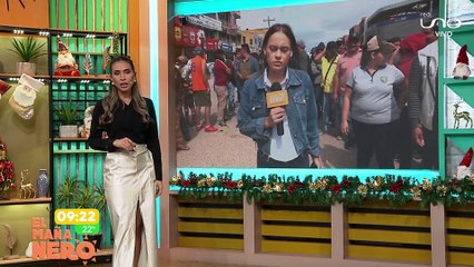 POlicía interviene bloqueo de micreros