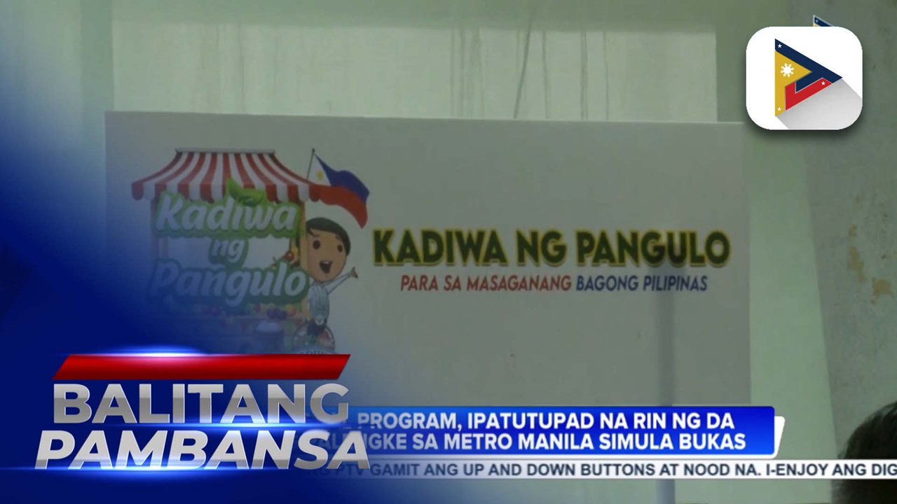 Rice-for-All' program, ipatutupad na rin ng D.A. sa ilang palengke sa Metro Manila simula bukas
