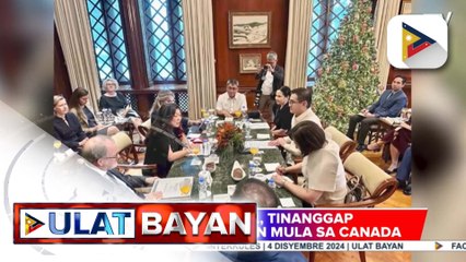 Isang opisyal, tinanggap ang isang trade mission mula sa Canada
