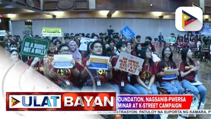 DMW, OFW Partylist at Sunfull Foundation, nagsanib-puwersa sa ikinasang Mental Health Seminar at K-Street campaign