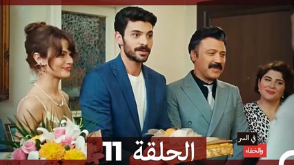 تم بث في السر والخفاء الحلقة 11 (Arabic Dubbed)