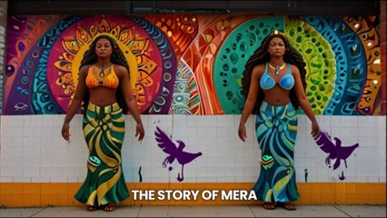 EVERYONE in the Village is AFRAID of the TWINS Mermaid- African Tales By Zuri Volume 1