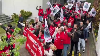 Hitachi işçileri MESS’in zammına karşı greve çıktı