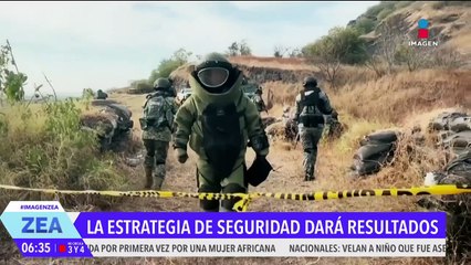 La estrategia de seguridad dará resultados poco a poco: Claudia Sheinbaum