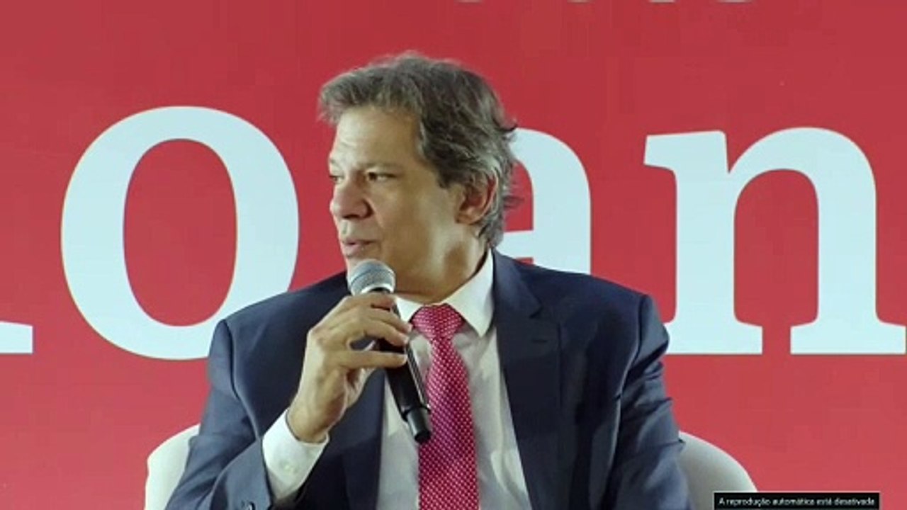 Fernando Haddad: "Pessoas não percebem que a extrema direita tem visão distópica?"