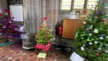 Christmas Tree Festival trees inside Crediton Parish Church 3 (Will Goddard, Crediton Courier)