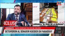 Detienen a senador argentino en Paraguay