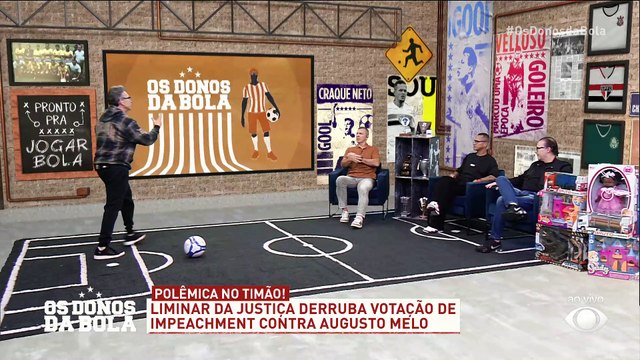 Neto detona ex-cartolas do Corinthians por pedido de impeachment de Augusto: ‘Sem vergonha’