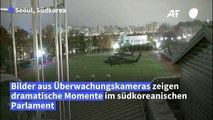 Kameras zeigen Eindringen von Soldaten ins Parlament in Seoul