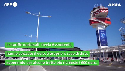 Torna il caro-voli di Natale, anche 600 euro per andare al Sud