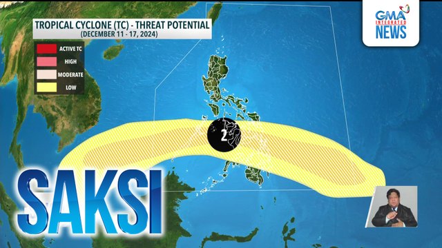 Mga sama ng panahon, posibleng mabuo sa mga susunod na araw at linggo | Saksi