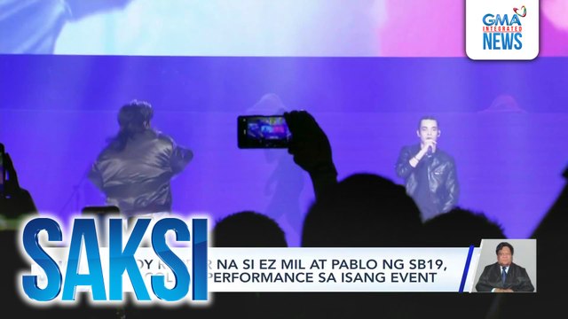 Pinoy rapper na si EZ Mil at Pablo ng SB19, may collab performance sa isang event | Saksi